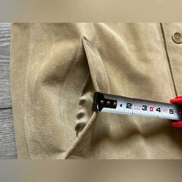 Banana Republic Tan overcoat Jacket - Picture 6 of 14